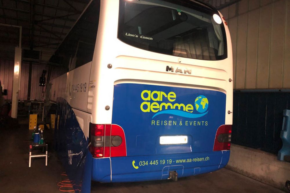 Beschriften Man Bus Reisecar Aare Aemme Reisen Events 13