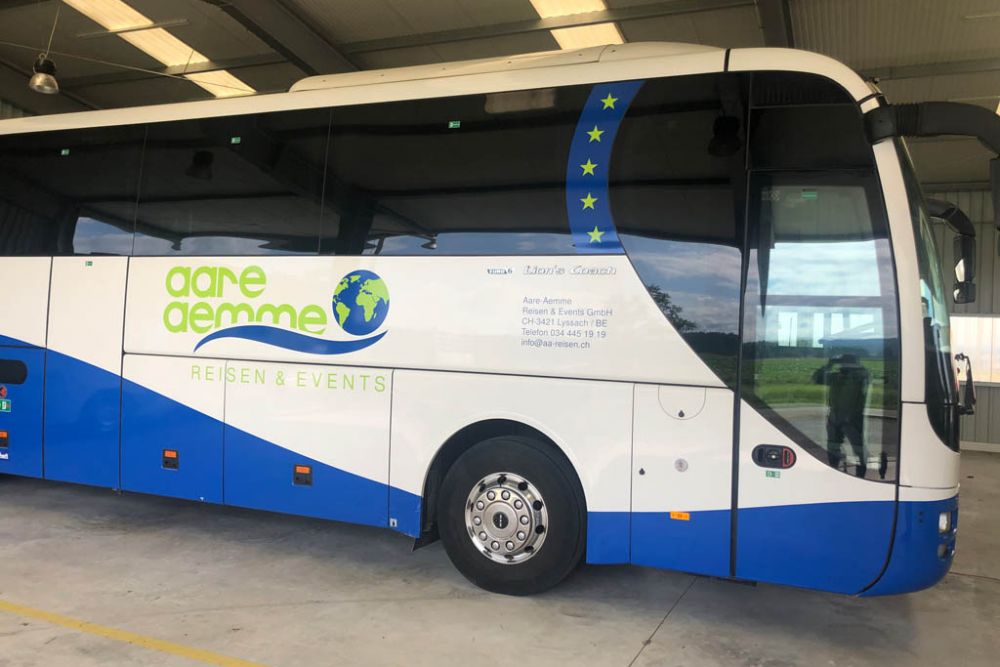 Beschriften Man Bus Reisecar Aare Aemme Reisen Events 27